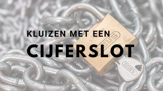 voordelen van een kluis met cijferslot