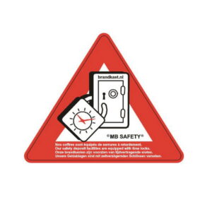 Raamsticker tijdvertragend slot